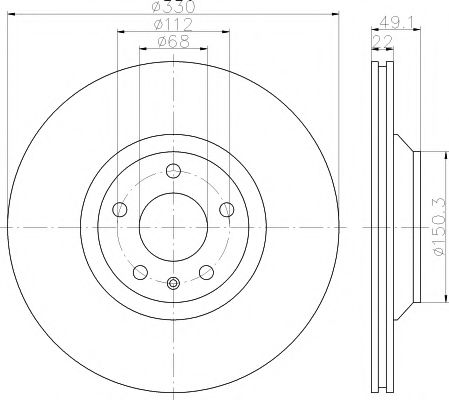 Imagine Disc frana MINTEX MDC2249