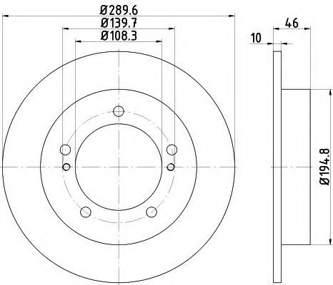 Imagine Disc frana MINTEX MDC2337