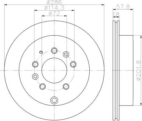 Imagine Disc frana MINTEX MDC2389