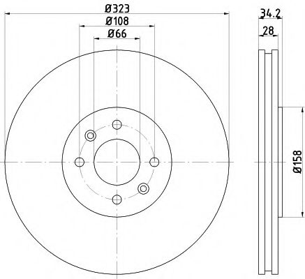 Imagine Disc frana MINTEX MDC2599