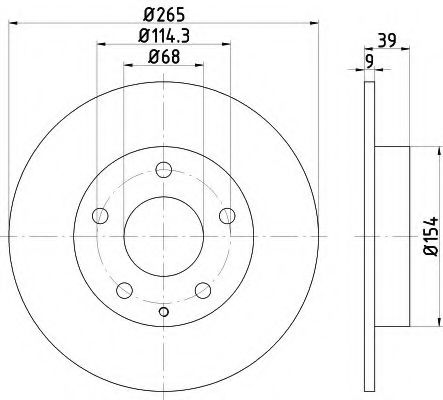 Imagine Disc frana MINTEX MDC2605