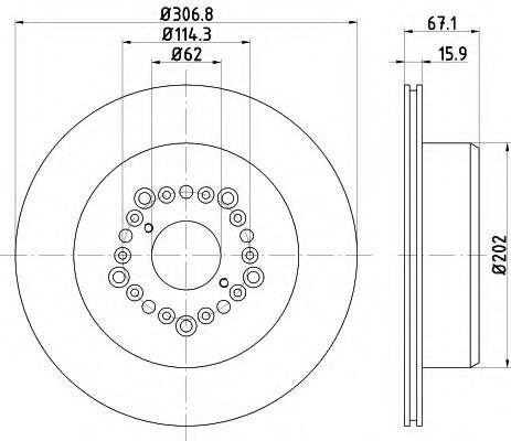 Imagine Disc frana MINTEX MDC2637