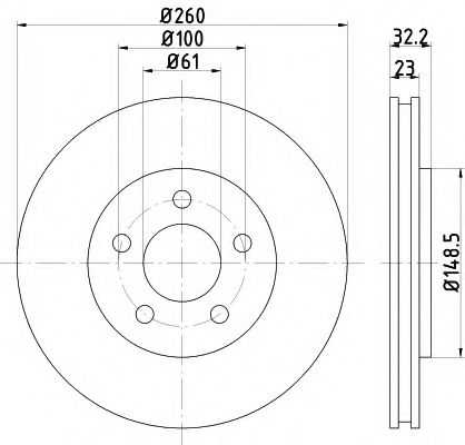 Imagine Disc frana MINTEX MDC2643