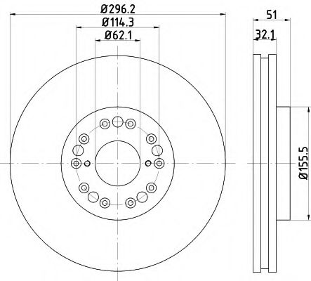 Imagine Disc frana MINTEX MDC2647