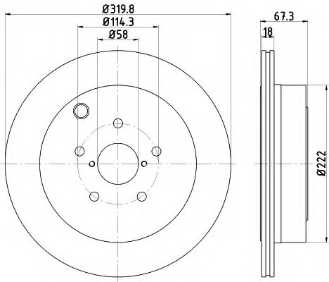 Imagine Disc frana MINTEX MDC2649