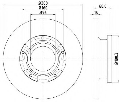 Imagine Disc frana MINTEX MDC2692