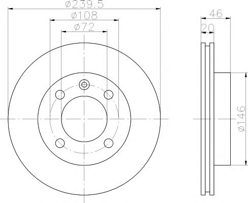 Imagine Disc frana MINTEX MDC347