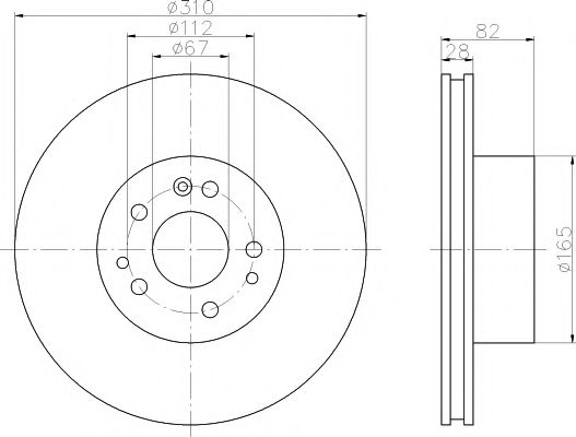 Imagine Disc frana MINTEX MDC764