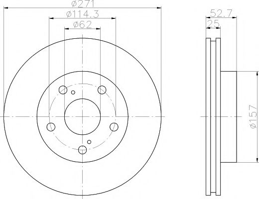 Imagine Disc frana MINTEX MDC905