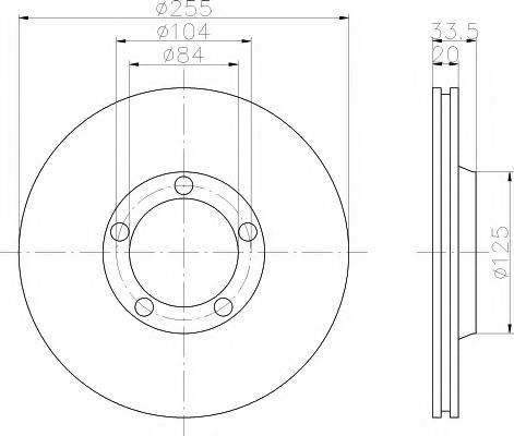 Imagine Disc frana MINTEX MDC924