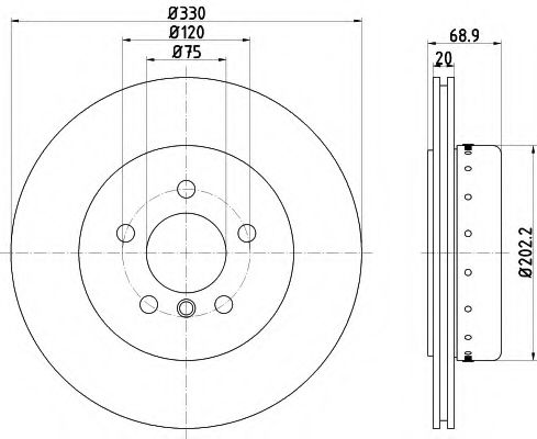 Imagine Disc frana MINTEX MDCB2585