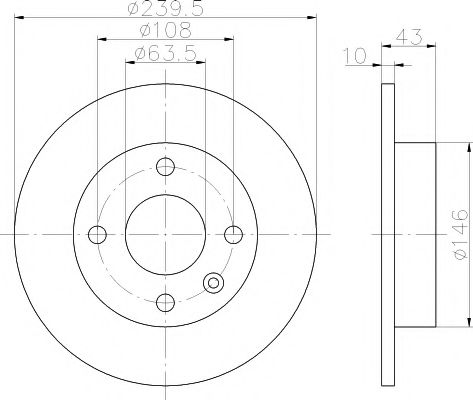 Imagine Set frana, frana disc MINTEX MDK0017