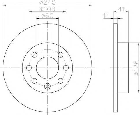 Imagine Set frana, frana disc MINTEX MDK0149