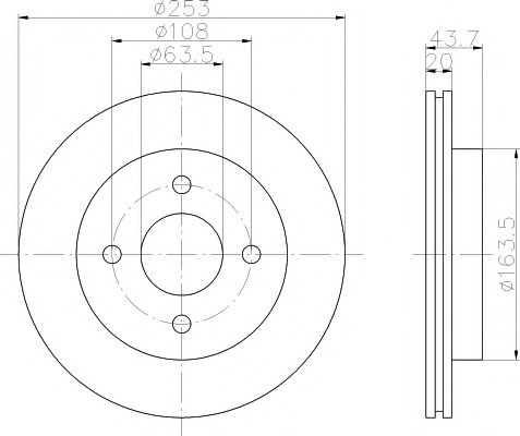 Imagine Set frana, frana disc MINTEX MDK0164