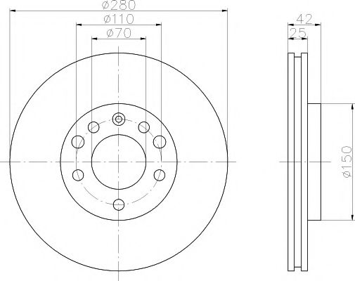 Imagine Set frana, frana disc MINTEX MDK0218