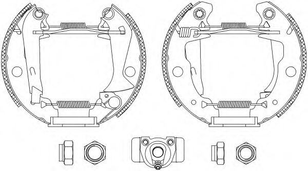 Imagine Set saboti frana MINTEX MSP014