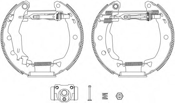 Imagine Set saboti frana MINTEX MSP143