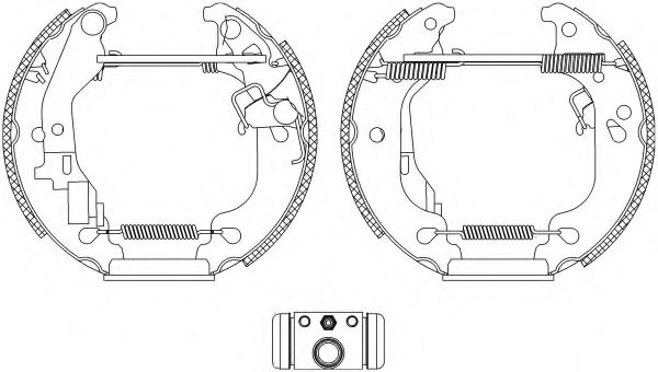 Imagine Set saboti frana MINTEX MSP221