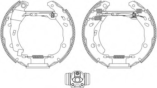 Imagine Set saboti frana MINTEX MSP326