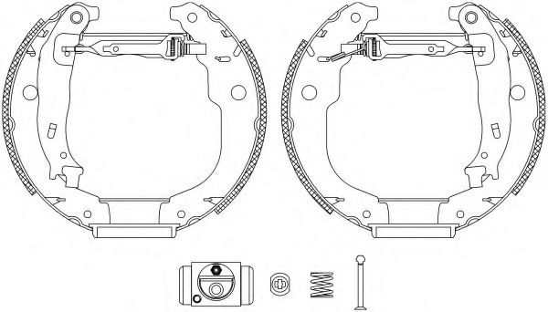 Imagine Set saboti frana MINTEX MSP333