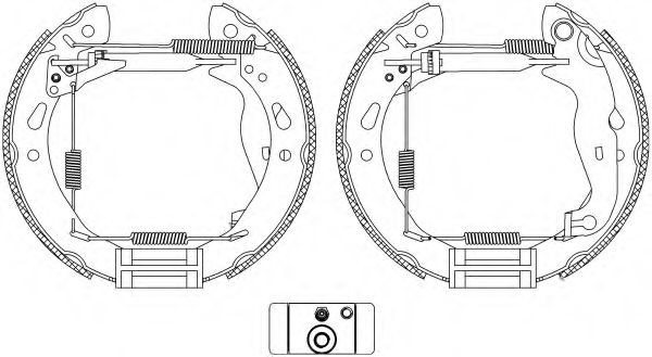 Imagine Set saboti frana MINTEX MSP336