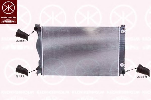 Imagine Radiator, racire motor KLOKKERHOLM 0031302230