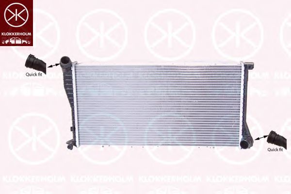 Imagine Radiator, racire motor KLOKKERHOLM 0065302234