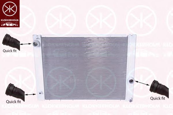 Imagine Radiator, racire motor KLOKKERHOLM 0066302285