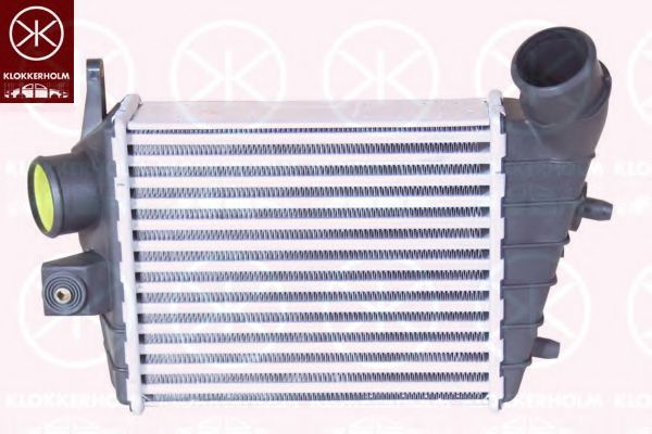 Imagine Intercooler, compresor KLOKKERHOLM 0107304085