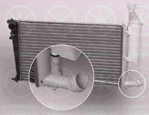 Imagine Radiator, racire motor KLOKKERHOLM 0550302140