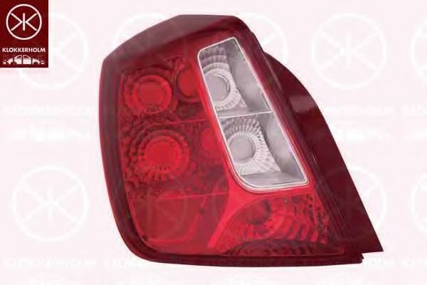 Lampa spate KLOKKERHOLM 11120711