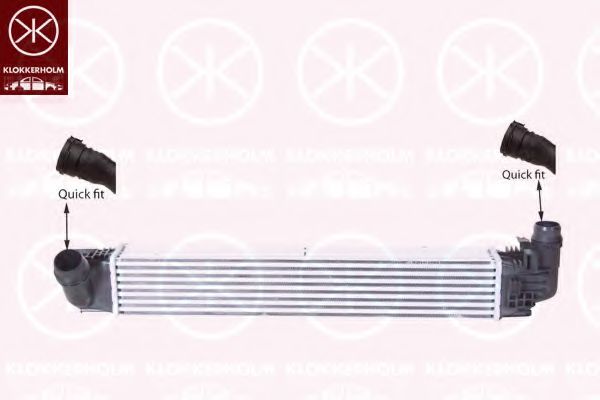 Imagine Intercooler, compresor KLOKKERHOLM 1307304009