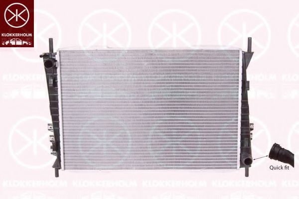 Imagine Radiator, racire motor KLOKKERHOLM 3215302037