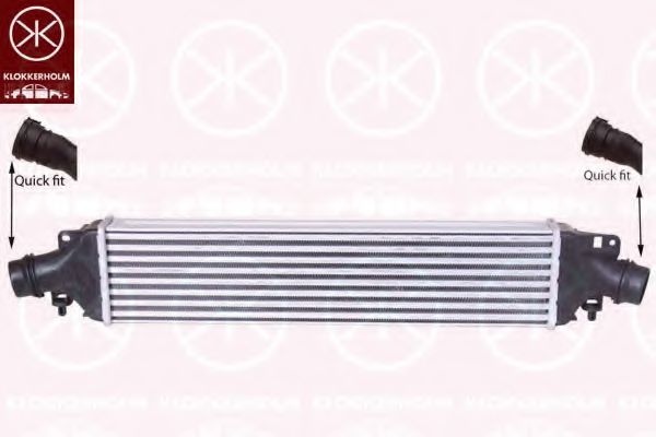 Imagine Intercooler, compresor KLOKKERHOLM 5024304422