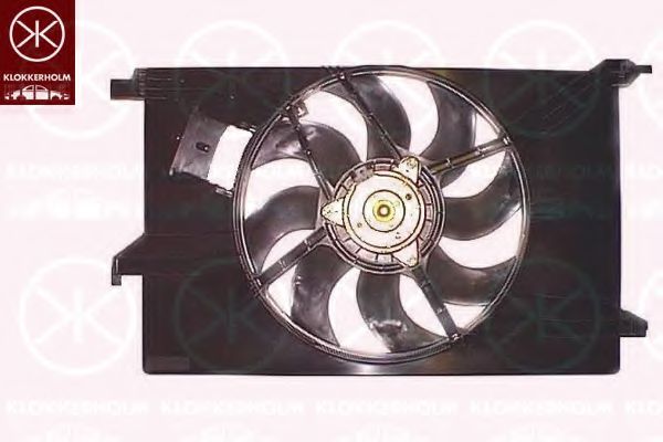 Imagine Ventilator, radiator KLOKKERHOLM 50782601