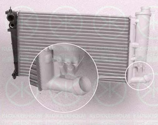 Imagine Radiator, racire motor KLOKKERHOLM 5513302148