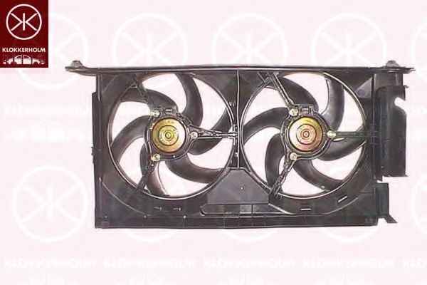 Imagine Ventilator, radiator KLOKKERHOLM 55602601