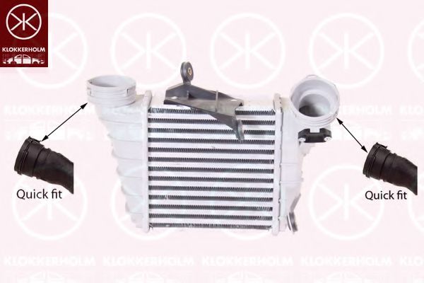 Imagine Intercooler, compresor KLOKKERHOLM 6609304036