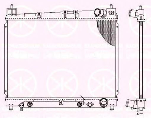 Imagine Radiator, racire motor KLOKKERHOLM 8109302258