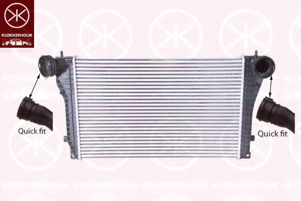 Imagine Intercooler, compresor KLOKKERHOLM 9523304319