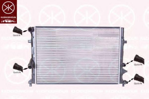 Imagine Radiator, racire motor KLOKKERHOLM 9534302289