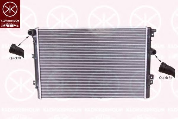 Imagine Radiator, racire motor KLOKKERHOLM 9548302324