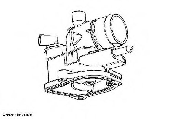 Imagine termostat,lichid racire WAHLER 410171.87D