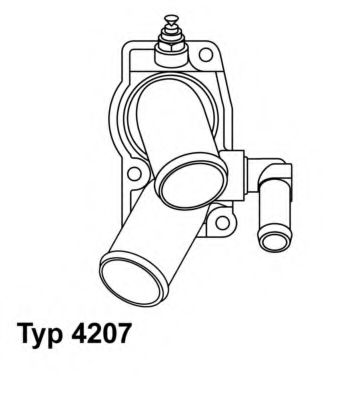 Imagine termostat,lichid racire WAHLER 4207.92D