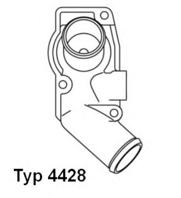 Imagine termostat,lichid racire WAHLER 4428.92D