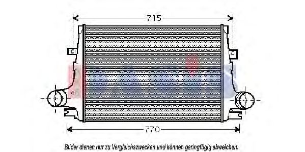 Imagine Intercooler, compresor AKS DASIS 017002N