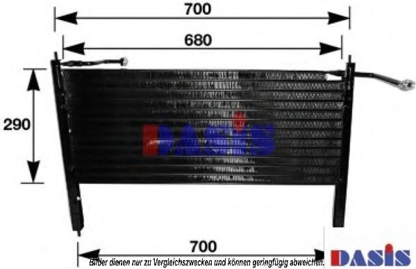 Imagine Condensator, climatizare AKS DASIS 022090N