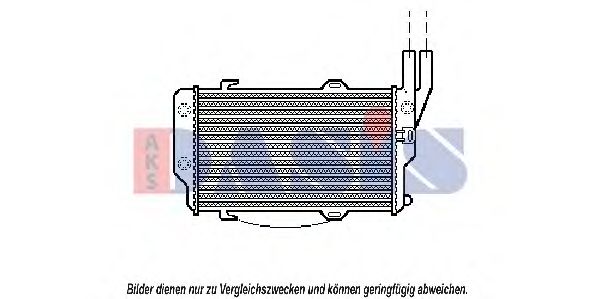 Imagine Radiator, racire motor AKS DASIS 040018N