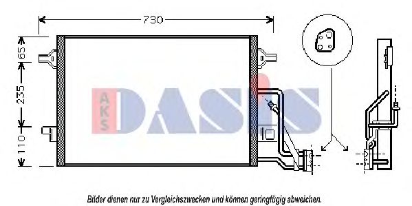 Imagine Condensator, climatizare AKS DASIS 042003N