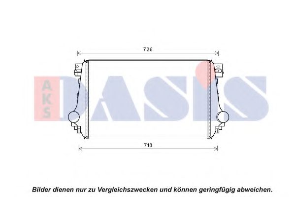 Imagine Intercooler, compresor AKS DASIS 047029N